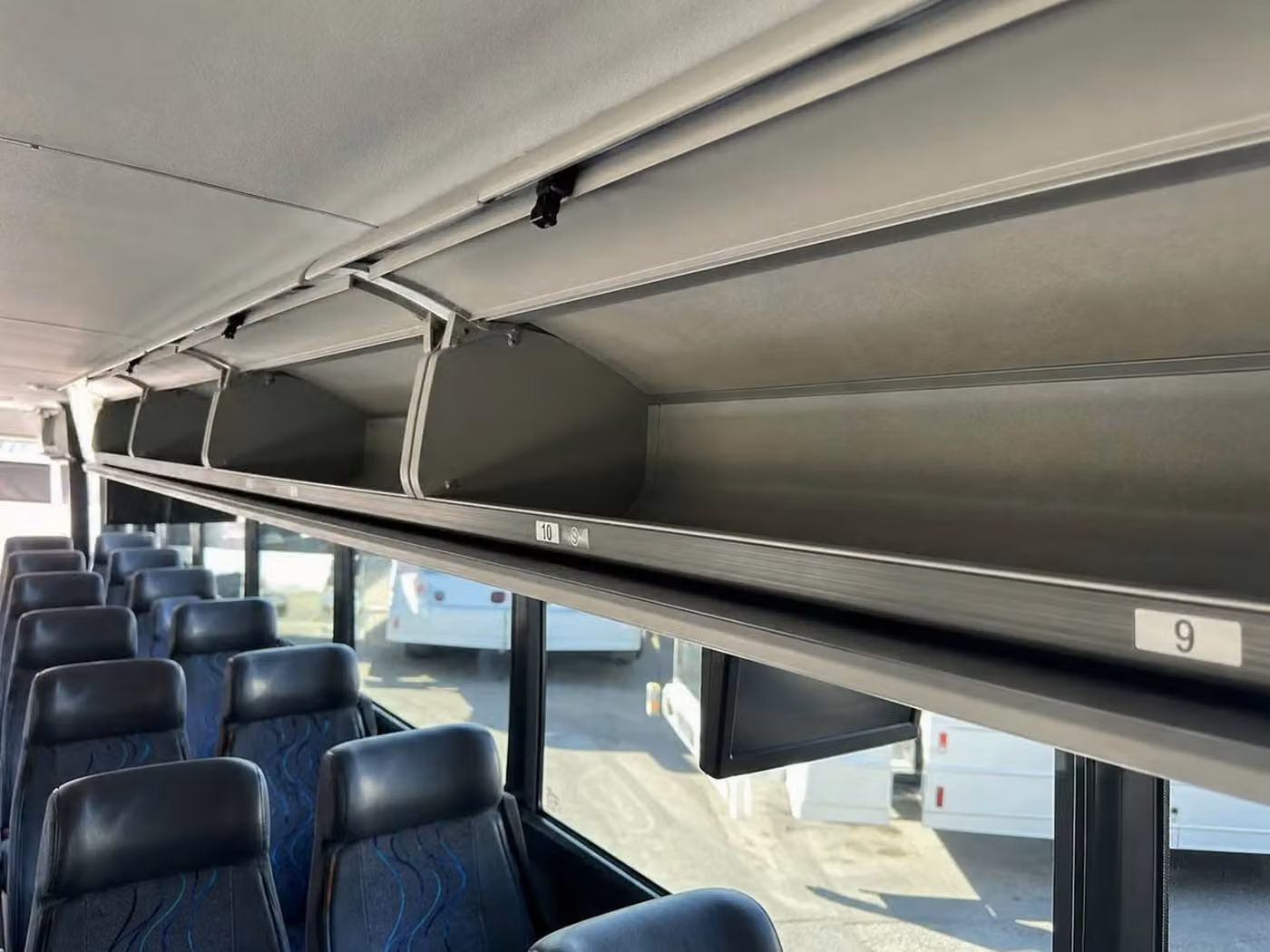jefferson city 18 passenger minibus overhead storage