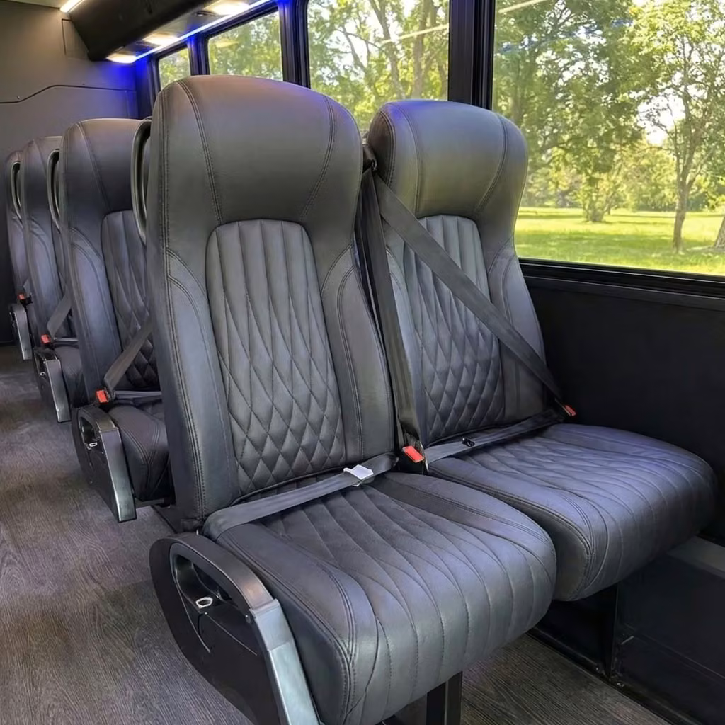 jefferson city 20 passenger minibus high back seats