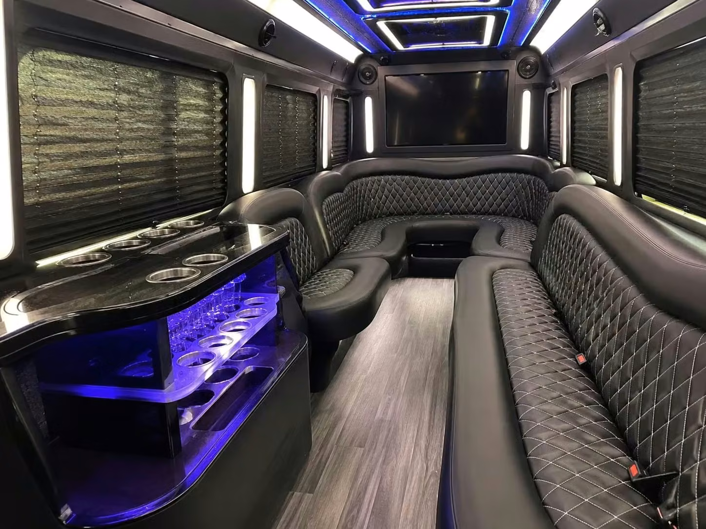 jefferson city party bus bar area