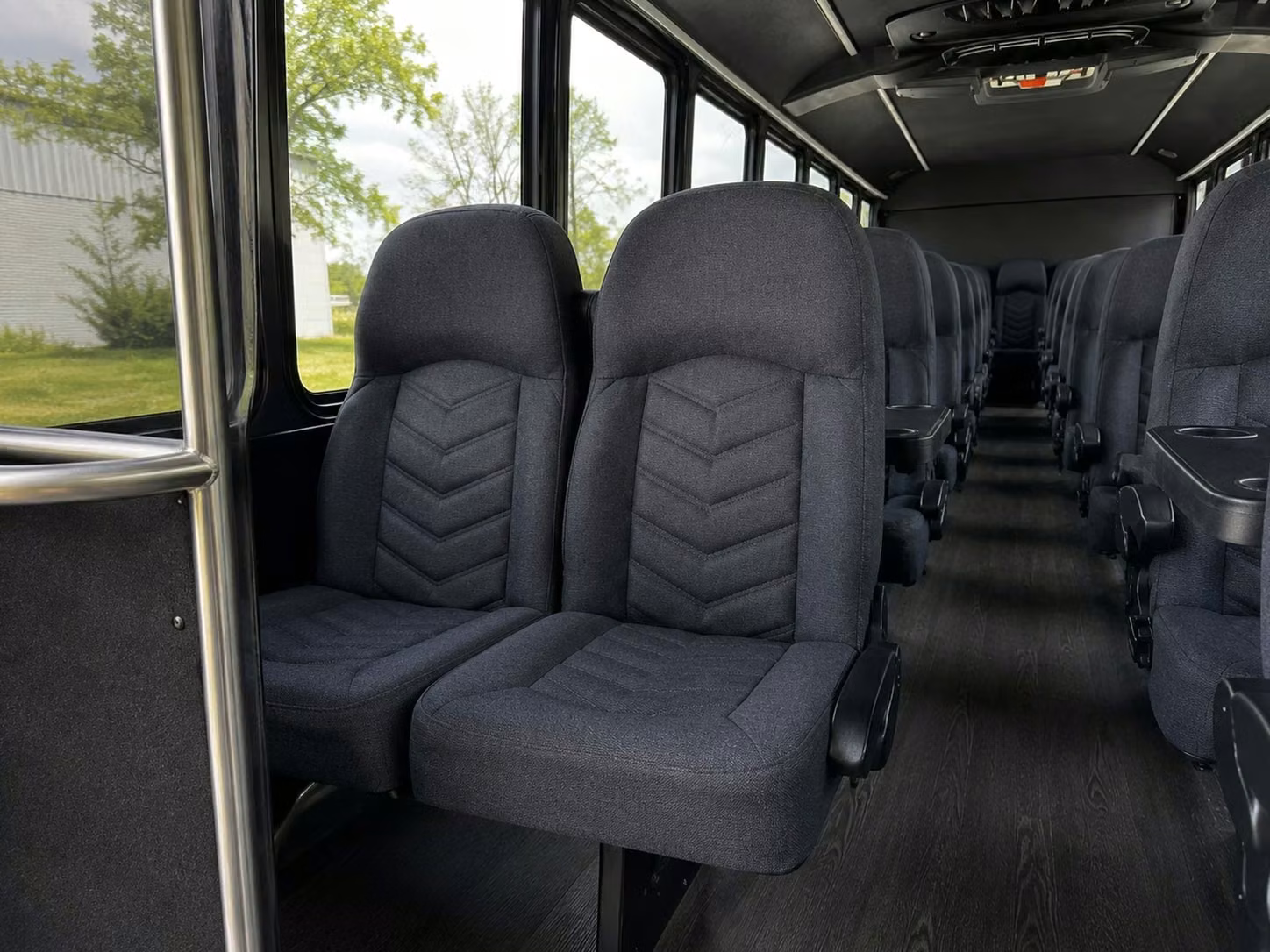 25 passenger minibus interior
