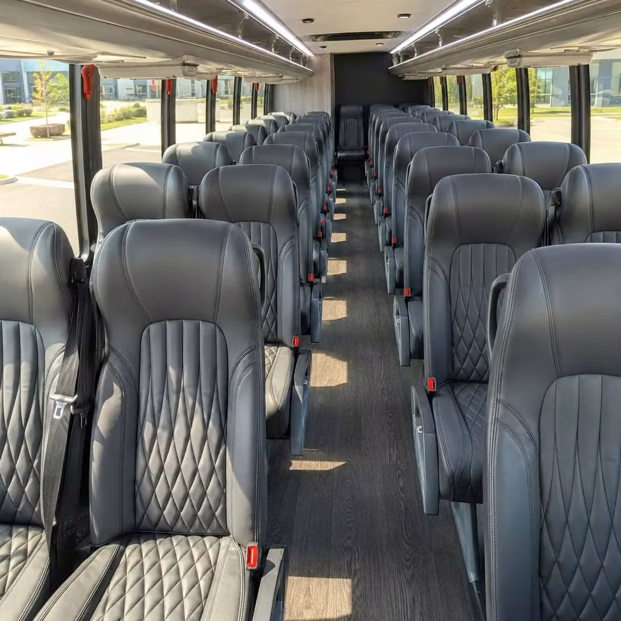 35 passenger minibus interior