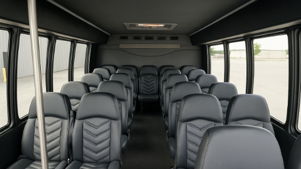 jefferson city 35 passenger minibus inside
