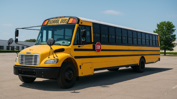 Exterior of Charter Bus Company Jefferson City's School Bus in Jefferson City
